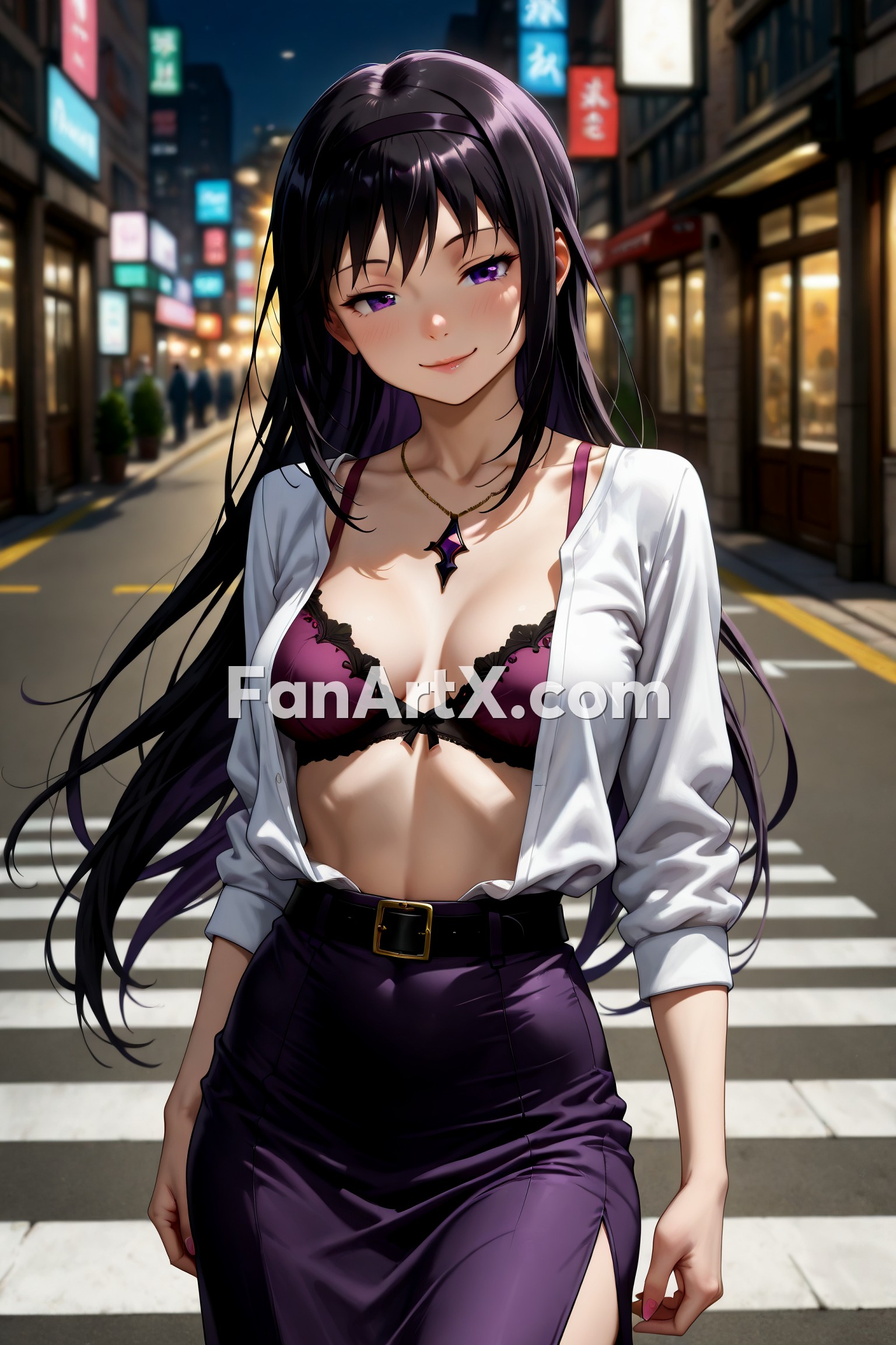 Akemi Homura Puella Magi Madoka Magica Fanart 5510138
